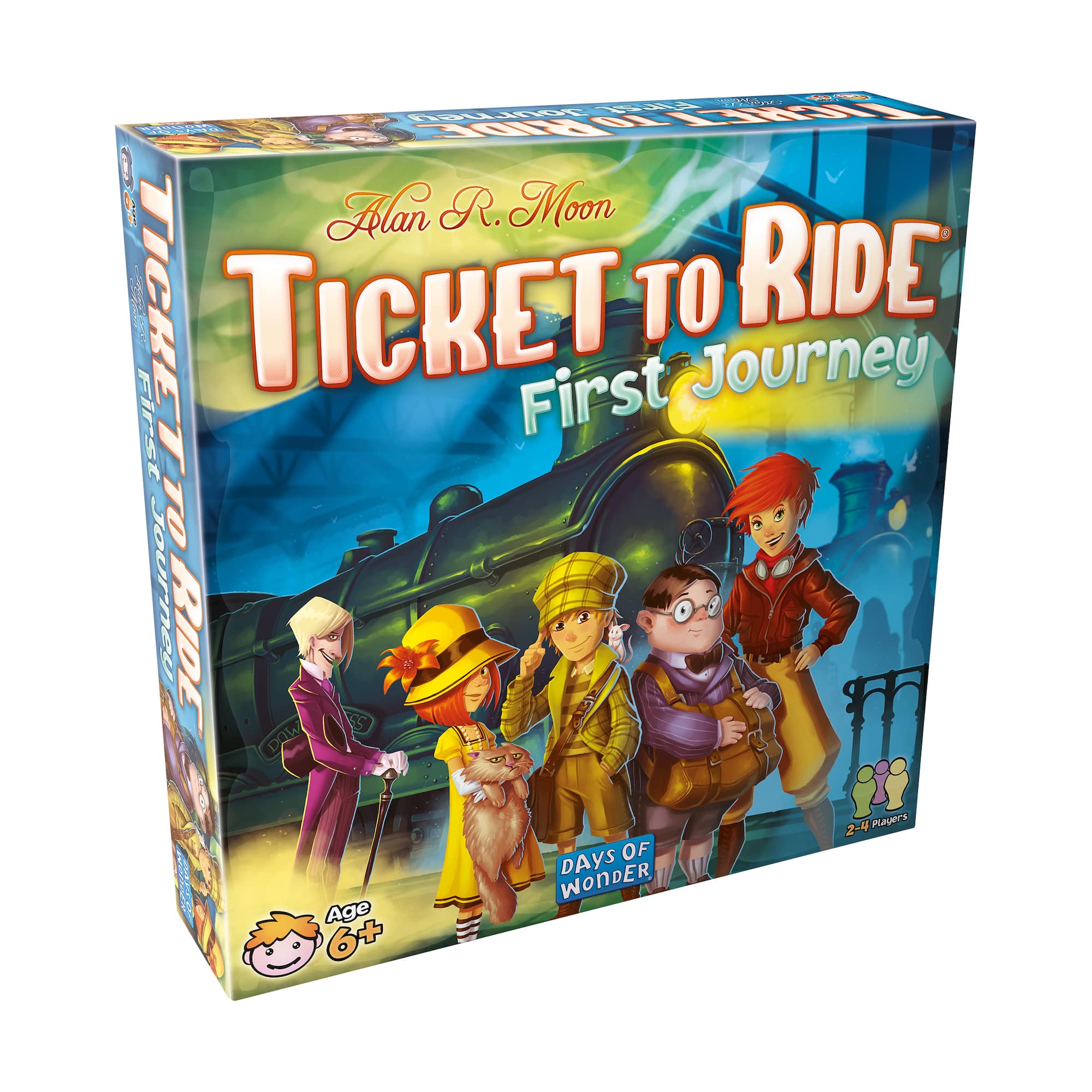 Ticket to Ride: First Journey - USA Map